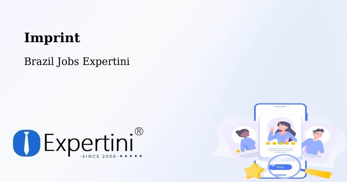 Imprint – Arapoema - Brazil Jobs Expertini
